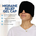 Migraine Relief Hat headache hat Gel Hot Cold Therapy lce Cap For Relieve Pain lce Hat Eye Mask Stress Pressure Pain Relief