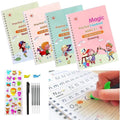 Sank Magic Books Set | 4 Books With Pen & Refills Reusable